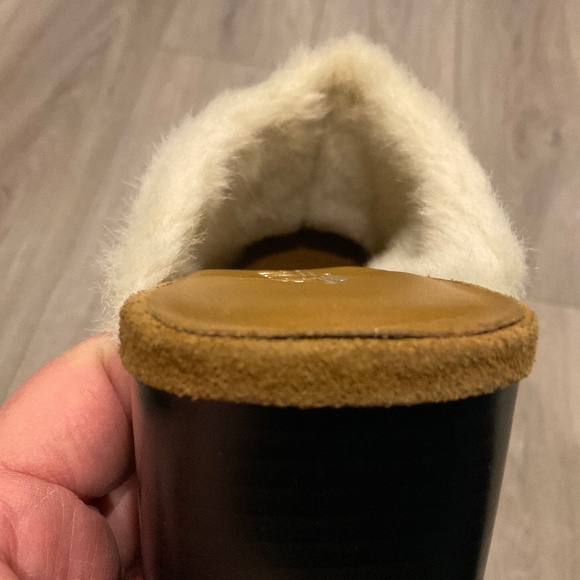 AEROSOLES  Mule  Heels Brown  Leather Lined Size 8 NWOT - Picture 8 of 9